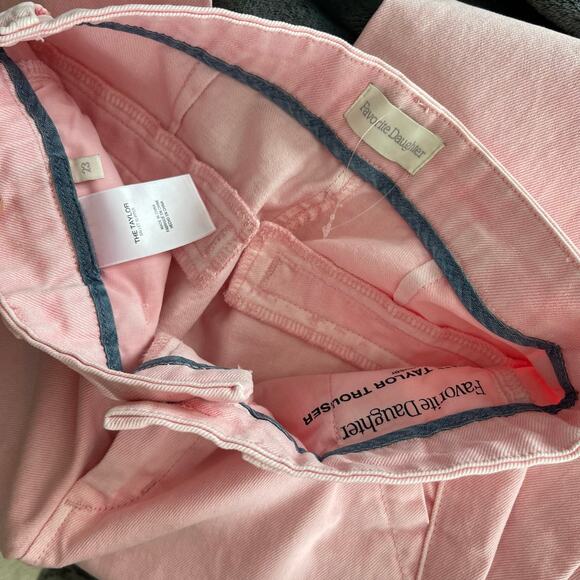 NWOT THE TAYLOR LOW RISE TROUSER Ballet Slipper Pink Size 23 Wide Leg Slouchy - Picture 16 of 16